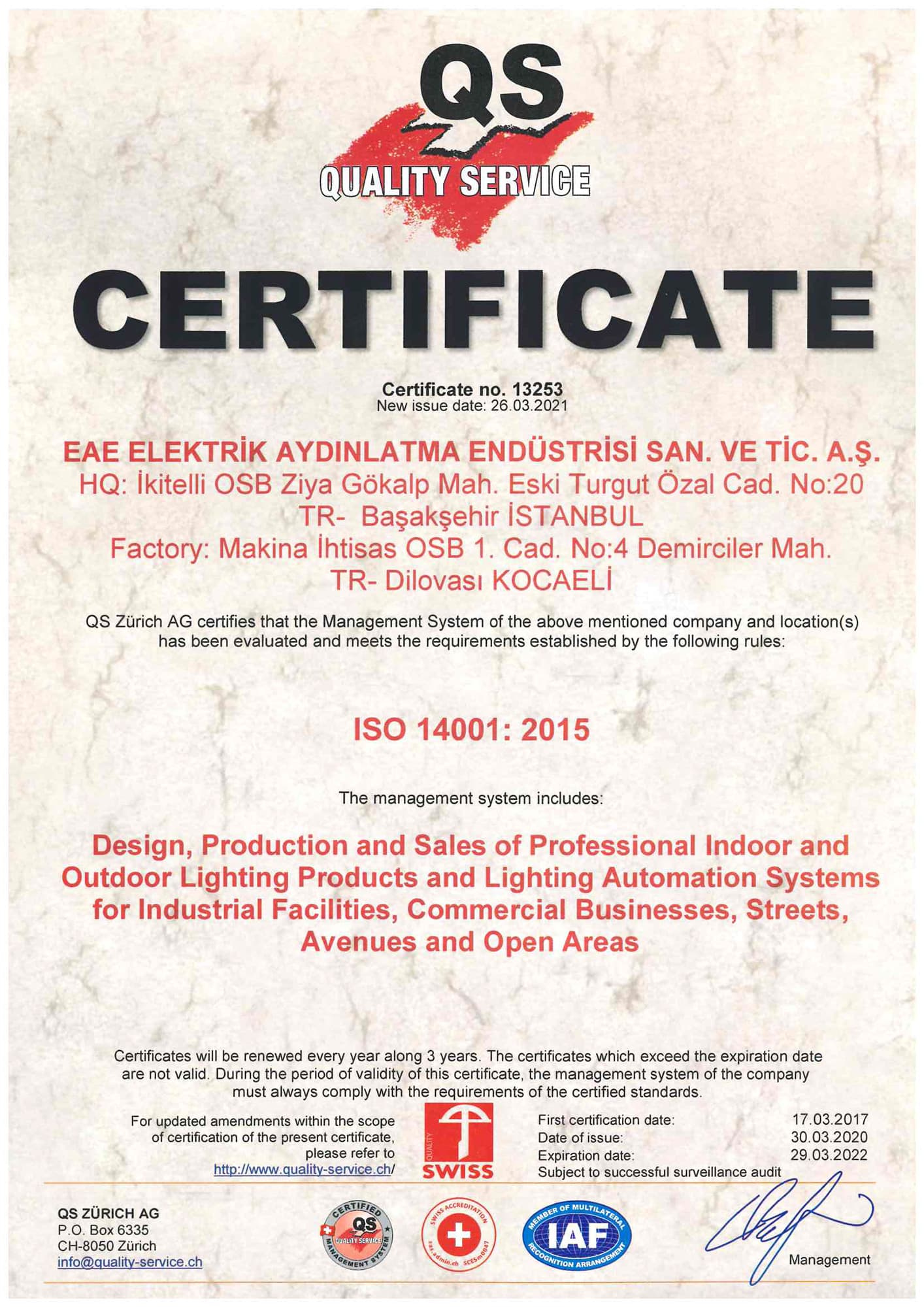 ISO 14001:2021